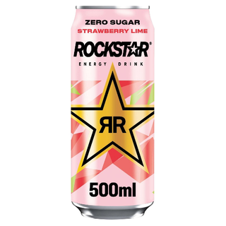 Rockstar Strawberry & Lime 500ml