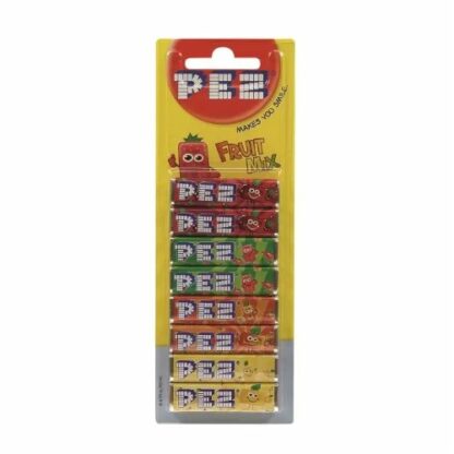 Pez Fruit Mix Refills 8 Pack 68g