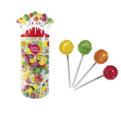 Vidal Assorted Fruits Lollipops 10p