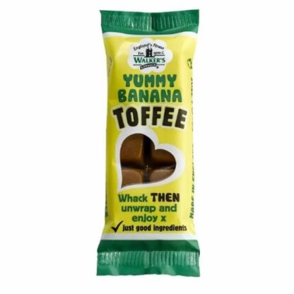 Walker's Nonsuch Yummy Banana Toffee Bars 50g