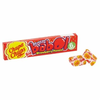 Chupa Chups Big Babol Strawberry  27.6g