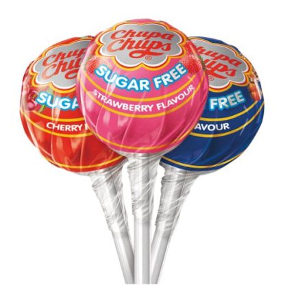 Chupa Chups Sugar Free Lollipops 12g