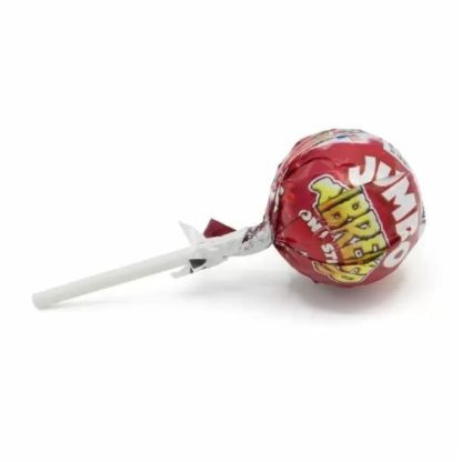 Jumbo Sour Cherry Jawbreaker On A Stick 35g