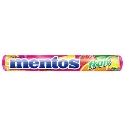 Mentos Fruit Chewy Dragees 38g