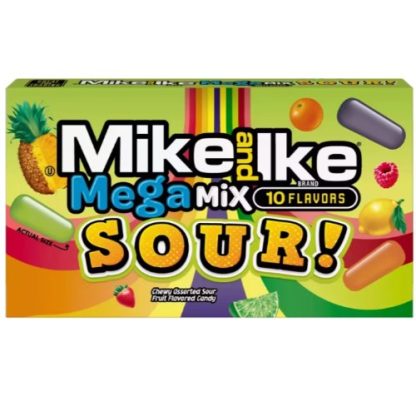 Mike & Ike Mega Mix Sour Theatre Box 120g