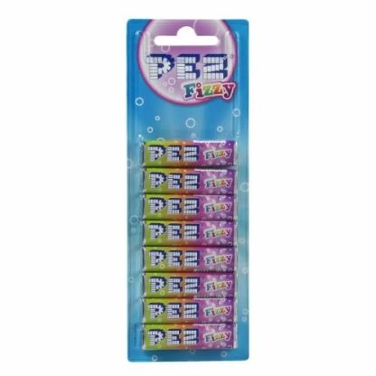 Pez Fizzy Mix Refills 8 Pack 68g