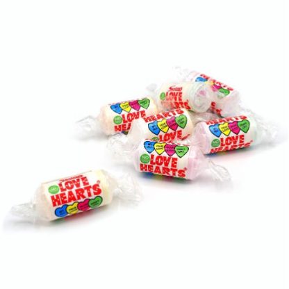 Love Hearts Mini Rolls  120g