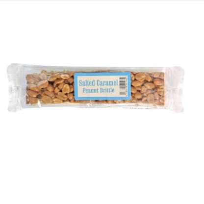 The Real Candy Co. Salted Caramel Peanut Brittle Bars 100g