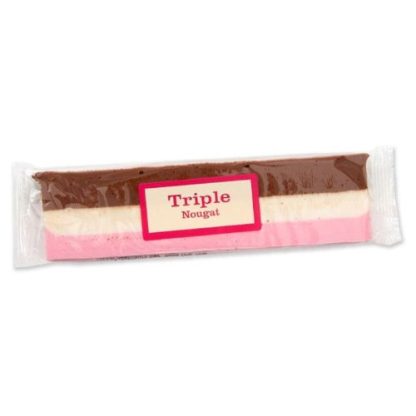 The Real Candy Co. Triple Nougat Bars 130g