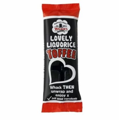 Walkers Nonsuch Lovely Liquorice Toffee Bars 50g