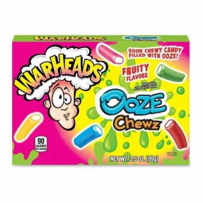 Warheads Sour Ooze Chewz Theatre Box 99g