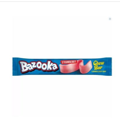 Bazooka Strawberry Chew Bar 14g