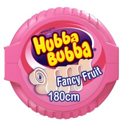 Hubba Bubba Fancy Fruit Bubblegum Mega Long Tape 56g